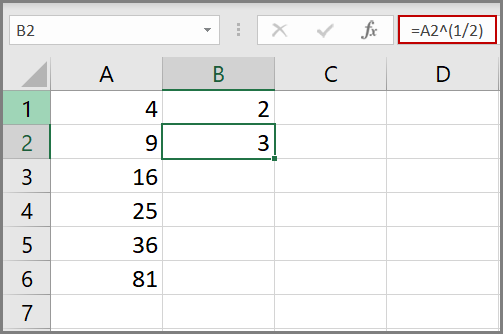 SQRT Exponential Function